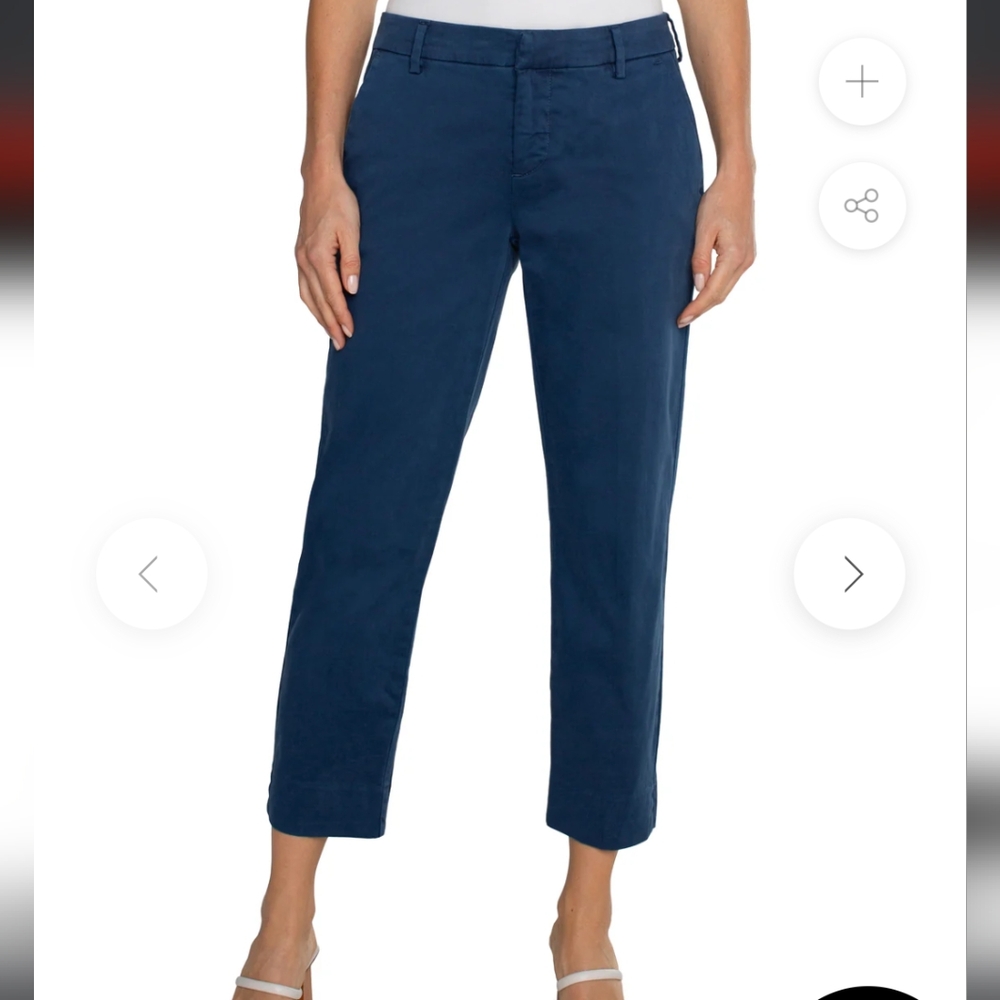 🌸 Liverpool Kelsey Twill Trouser Size 4 NWT STITCH FIX